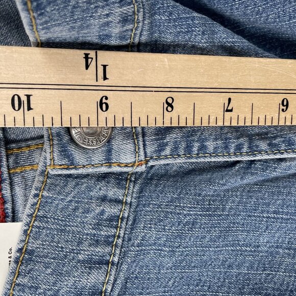 NWT Y2K Levis 550 Jeans Womens 6 Relaxed Bootcut Stretch Denim - Picture 8 of 9